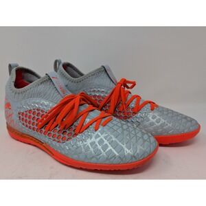 Puma Future 4.3 Netfit Turf/Indoor Soccer Cleats Orange Size 11 VERY NICE!